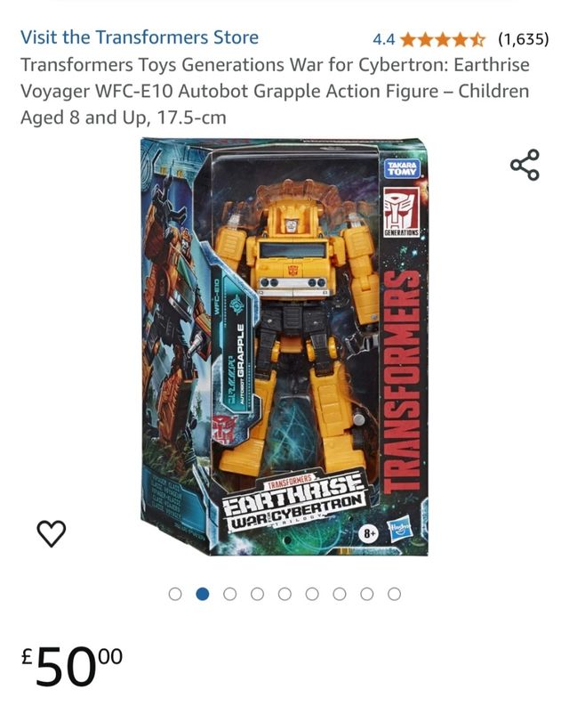 Transformer Earthrise Grue Grapple