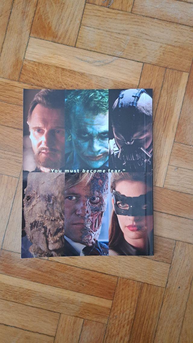 THE DARK KNIGHT ART&MAKING OF ABRIDGED