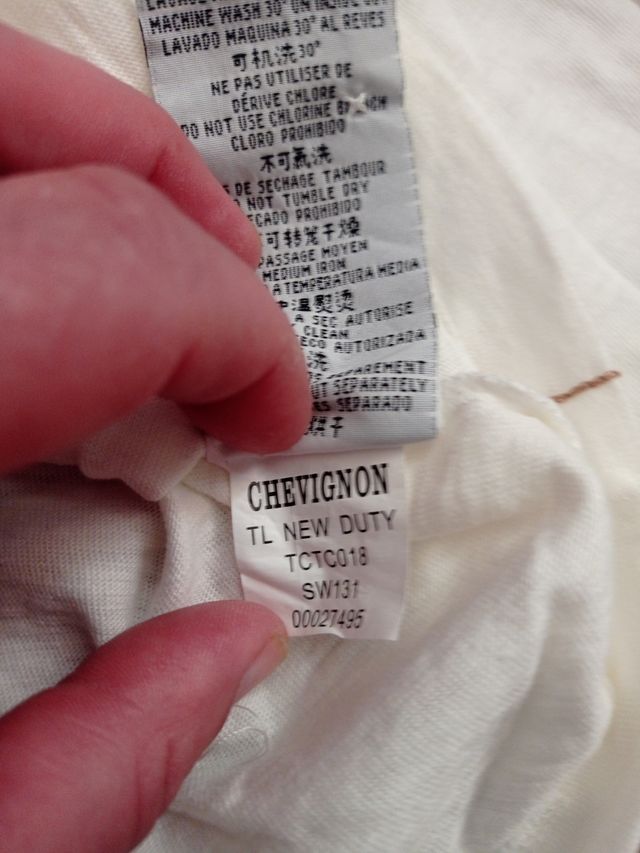 Jersey Chevignon manga larga