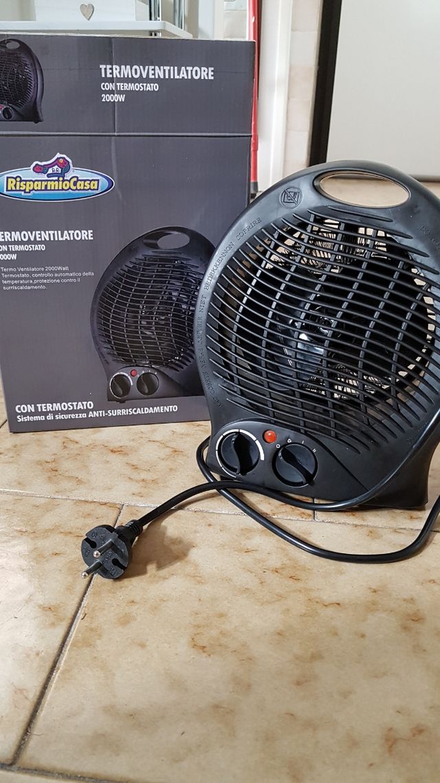 Termo ventilatore con termostato