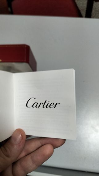 Cartier Ballon Bleu Oro y Metal