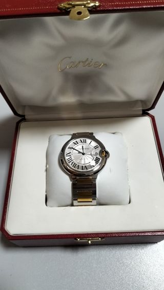 Cartier Ballon Bleu Oro y Metal