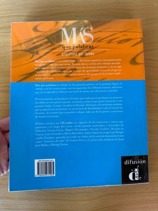 Libro ELE “Más que palabras”