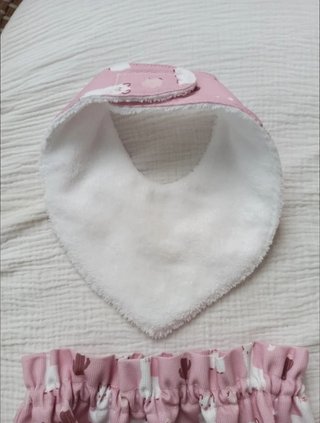 Pack baberos bandana y cubrepañal
