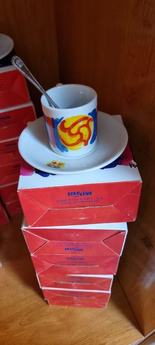 Juego tazas café Barça