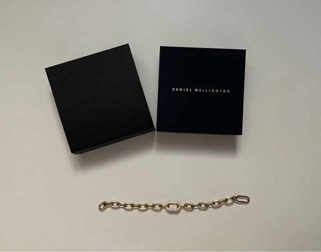 Bracciale crystal link gold DANIEL WELLINGTON