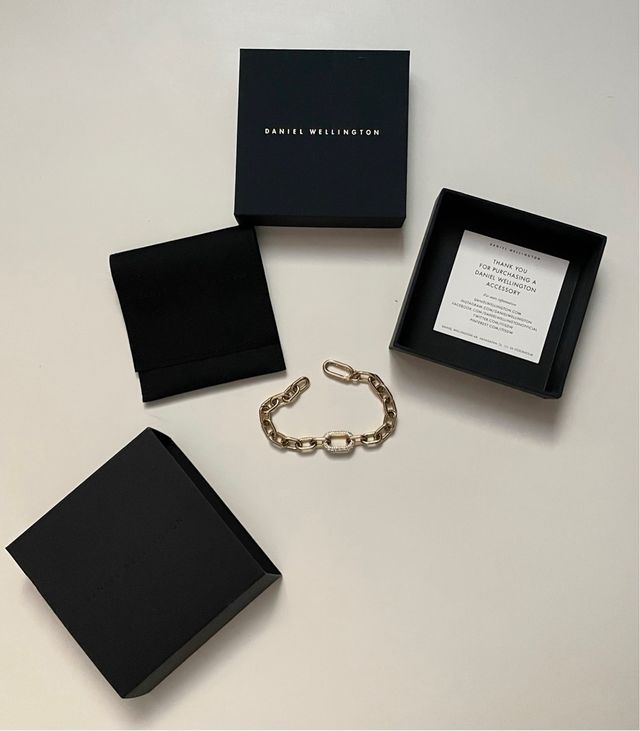 Bracciale crystal link gold DANIEL WELLINGTON