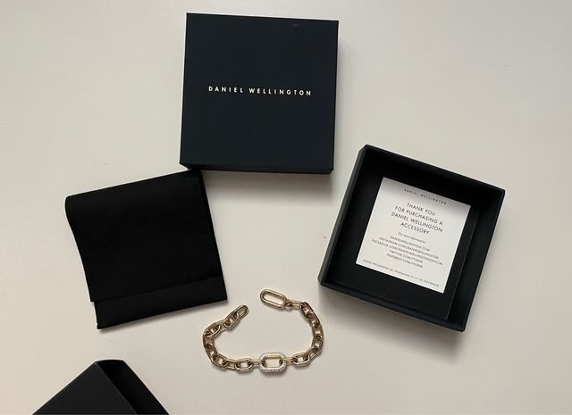 Bracciale crystal link gold DANIEL WELLINGTON