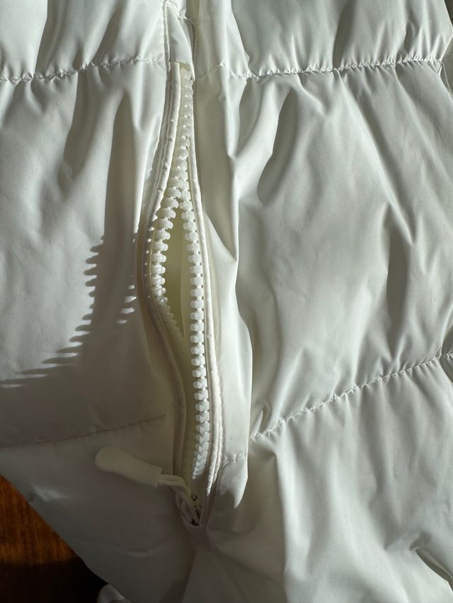 Chaqueta blanca Zara unisex talla M