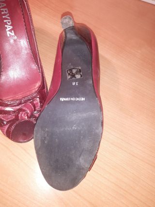 Zapatos de tacón Maripaz, talla 38, como nuevos