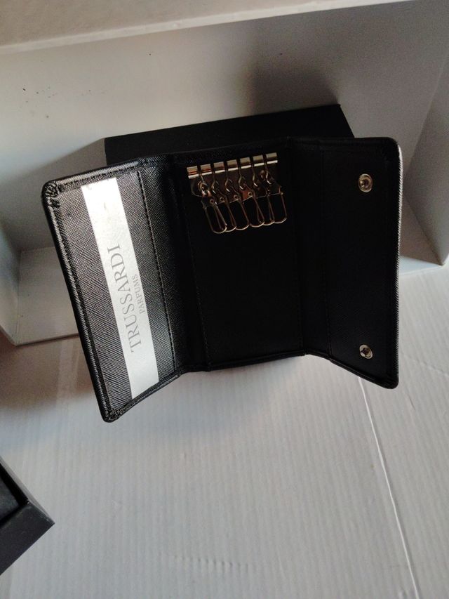 Monedero portallaves de Trussardi