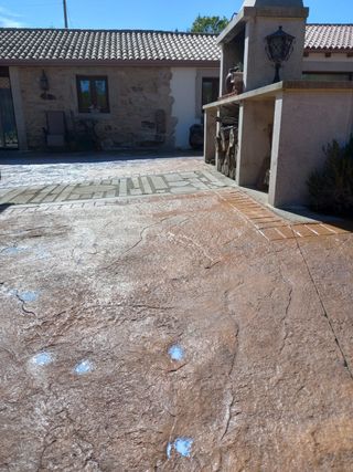 Hormigon  dpara patios y interiores