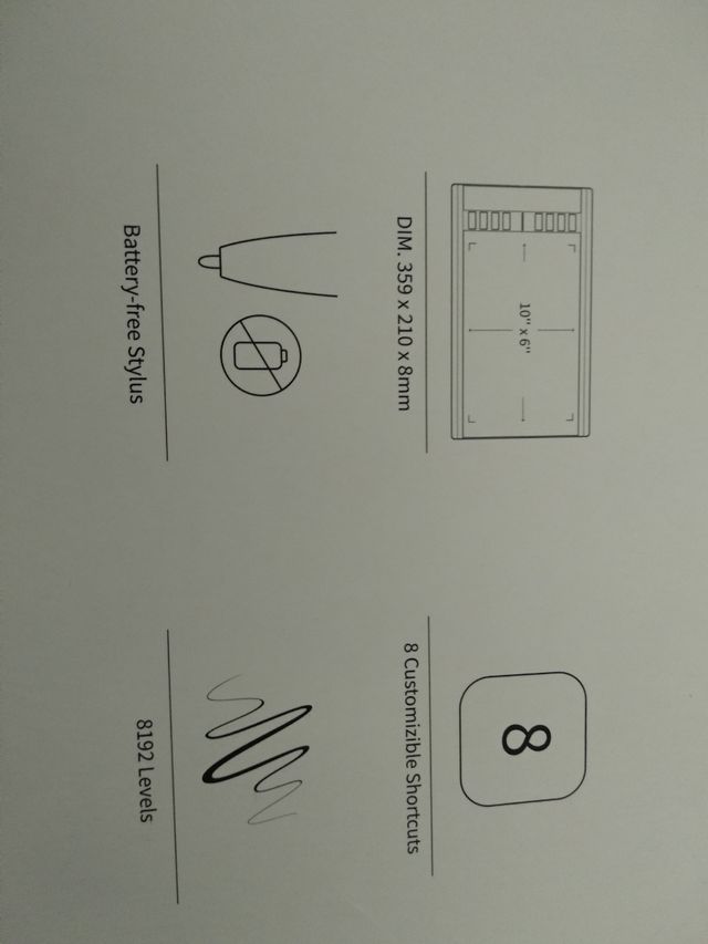 Tableta gráfica de dibujo UGEE