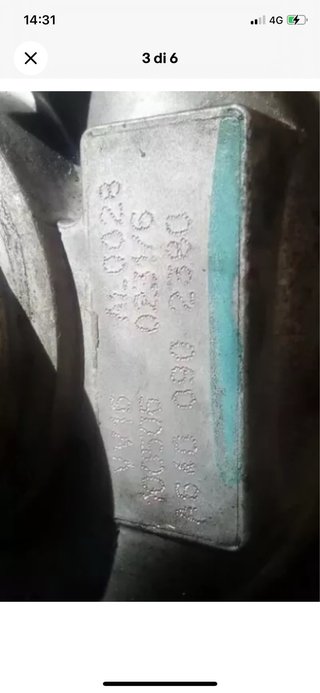 A6400902380 turbo Mercedes classe A w169 B W245