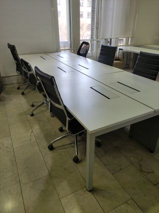 Mesa despacho multipuesto STEELCASE. Ref MB21