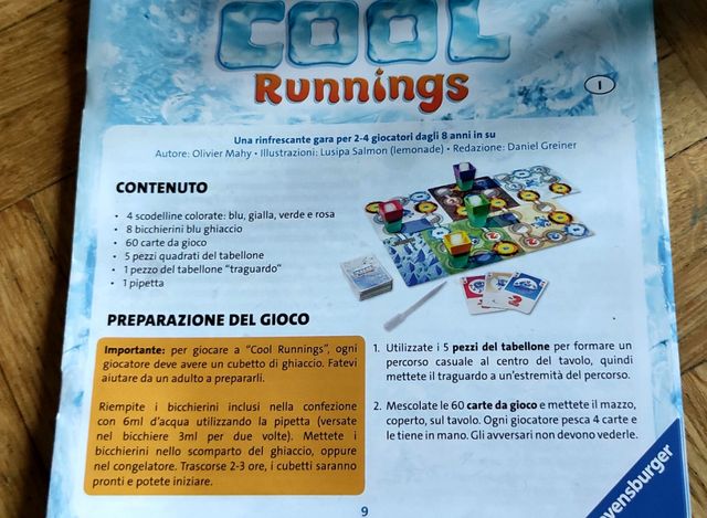Gioco da tavolo Cool Runnings Ravendbur