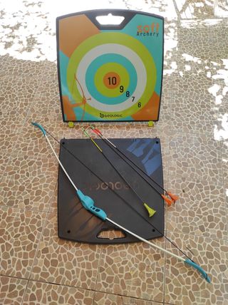 Arco, flechas y diana