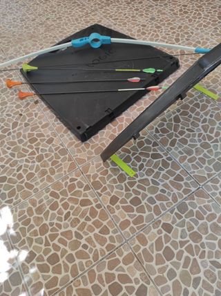 Arco, flechas y diana