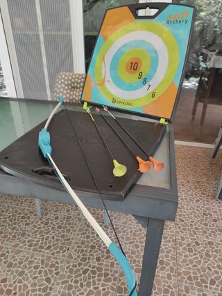 Arco, flechas y diana