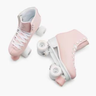 Patines 4 ruedas Oxelo Quad 100 Rosa