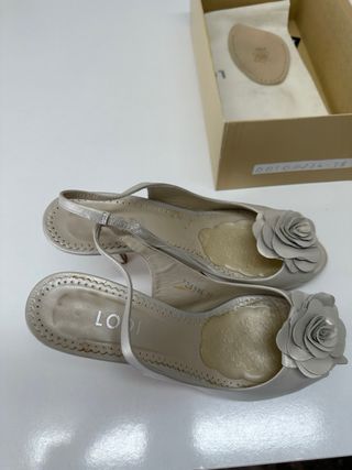 Zapatos sandalias de tacon de piel Lodi