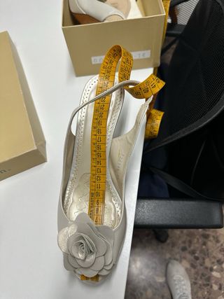 Zapatos sandalias de tacon de piel Lodi