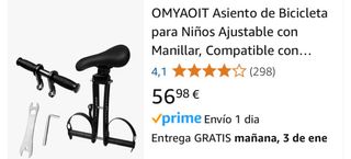 Sillin para llevar a niños