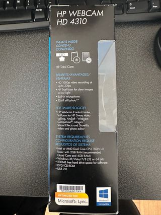 Webcam HP HD 4310