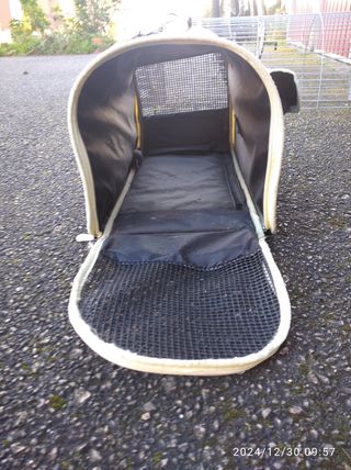 Transportín animales plegable