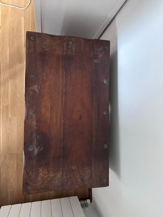 Mueble de TV rústico madera maciza