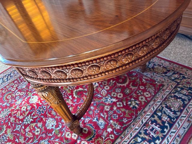 Mesa madera maciza de haya