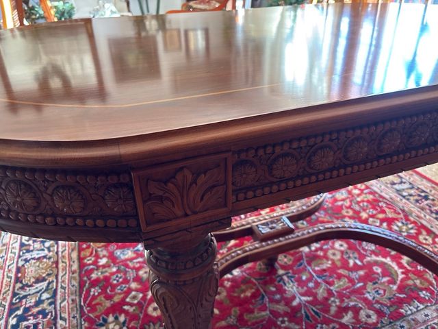 Mesa madera maciza de haya