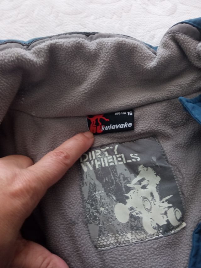 Chaquetón para niño talla 16 Nukutavake