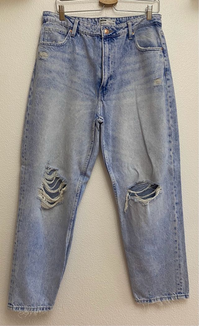 Jeans Mom Fit rotos