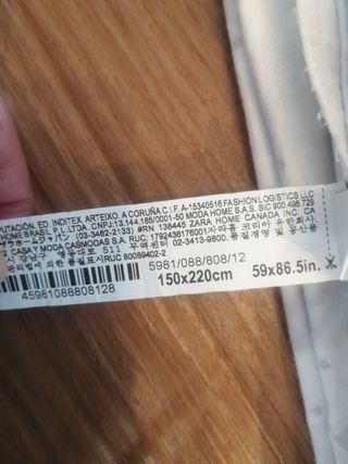 Conjunto de dos fundas nórdicas a juego