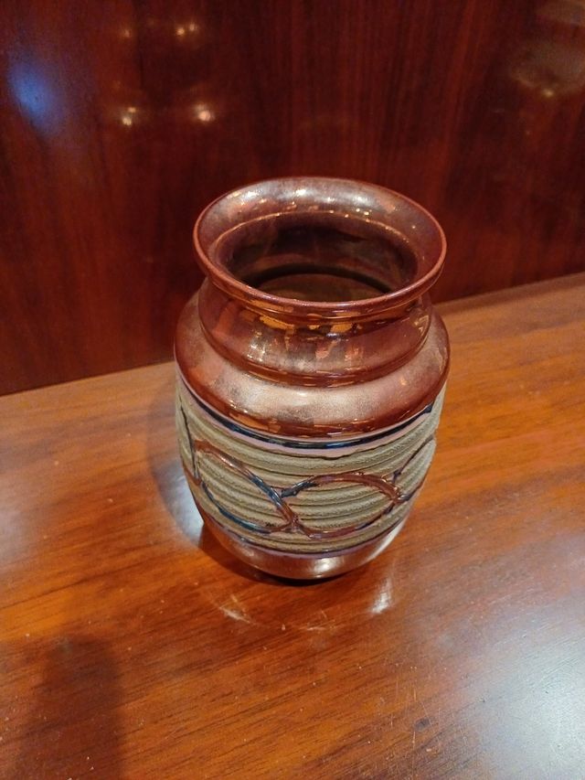 JARRON de Cerámica Metalizado