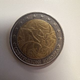 2 euro Costituzione Europea 2005 commemorativa 