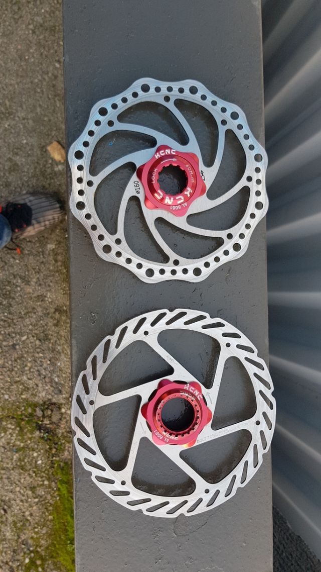 Discos freno bici mtb 160