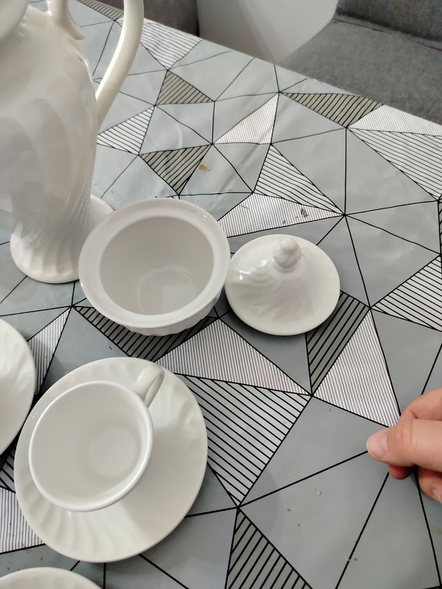 Set de porcelana antigua