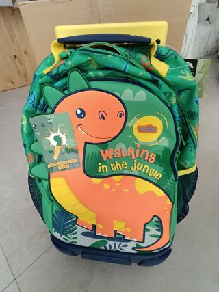 Mochila "TOTTO" con carro y ruedas