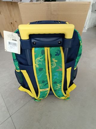 Mochila "TOTTO" con carro y ruedas