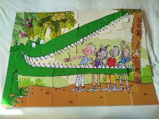 Puzle cocodrilo Roald Dahl