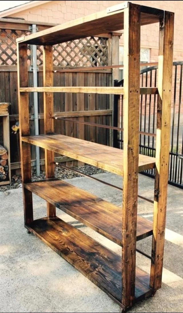 Estantanterias madera para negocio