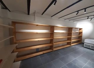 Estantanterias madera para negocio
