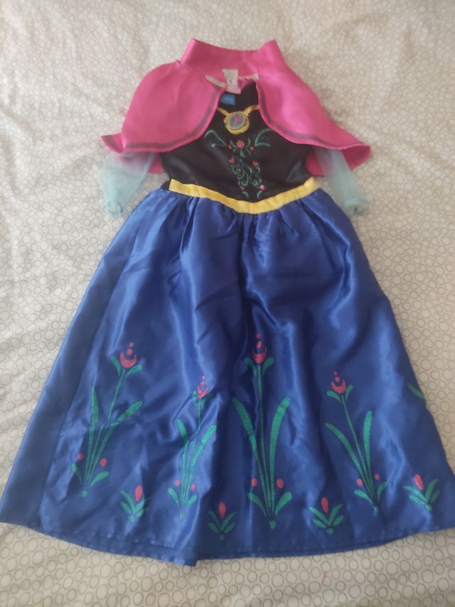 Disfraz Ana Frozen 4 a 6 años.