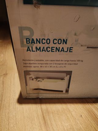 Banco de almacenaje