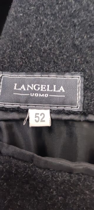 CAPPOTTO GRIGIO LANGELLA UOMO
