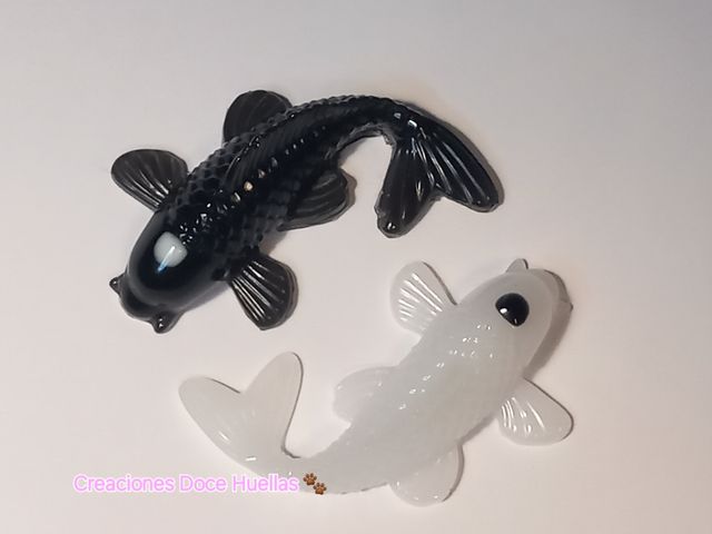 Peces koi Yin Yang