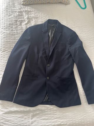 Chaqueta de traje azul marino