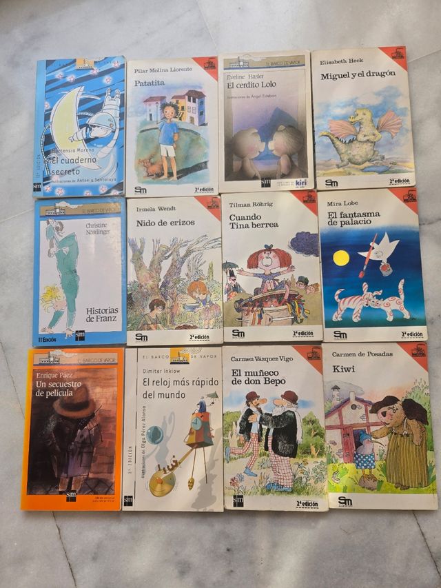 libros Barco de Vapor. Primeros lectores. 